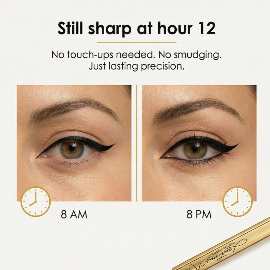 Lina Liquid Eyeliner Pen | Waterproof, Ultra-Fine Tip 3
