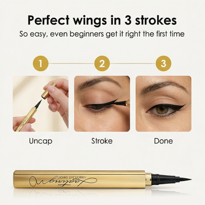 Lina Liquid Eyeliner Pen | Waterproof, Ultra-Fine Tip 6