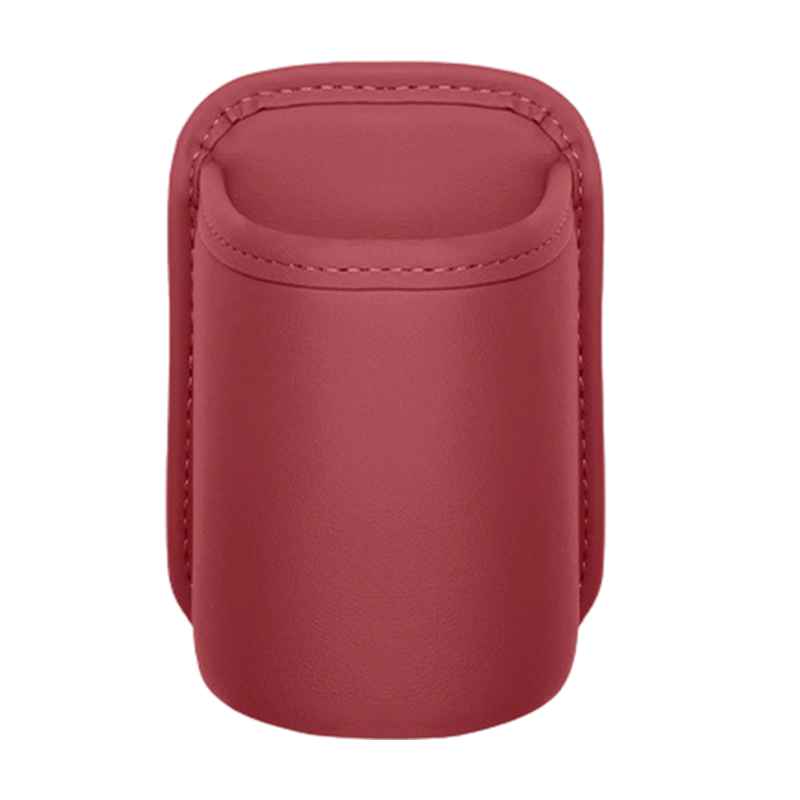 Liora Car Cup Holder | PU Leather, Wide-Mouth Opening, Phone Storage 13