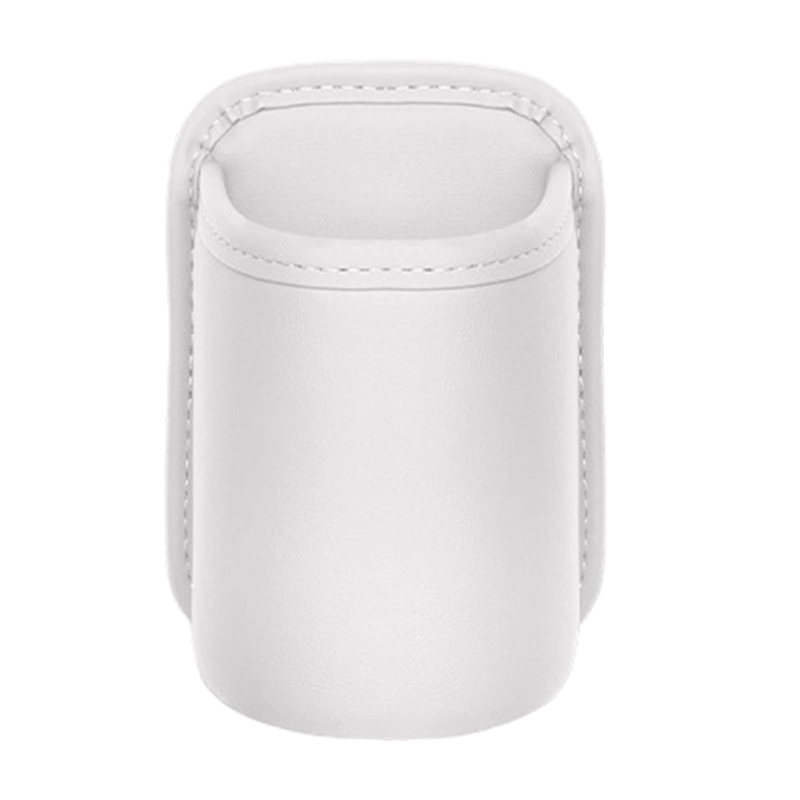 Liora Car Cup Holder | PU Leather, Wide-Mouth Opening, Phone Storage 16