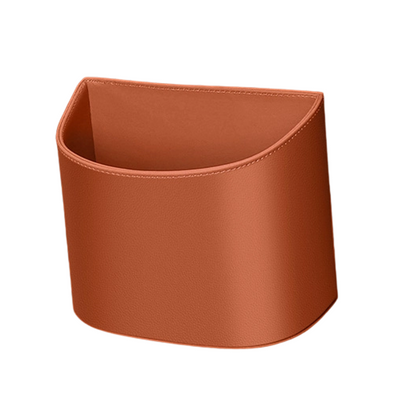 Liora Car Cup Holder | PU Leather, Wide-Mouth Opening, Phone Storage 9