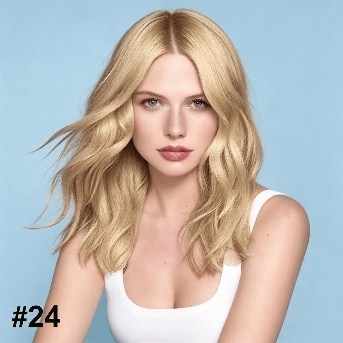 Liora Tape-In Hair Extensions | 100% Virgin Human Hair, Invisible Seamless Blend, 10 Pieces 10