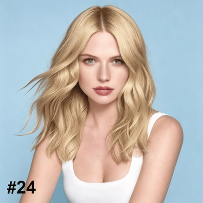 Liora Tape-In Hair Extensions | 100% Virgin Human Hair, Invisible Seamless Blend, 10 Pieces 10