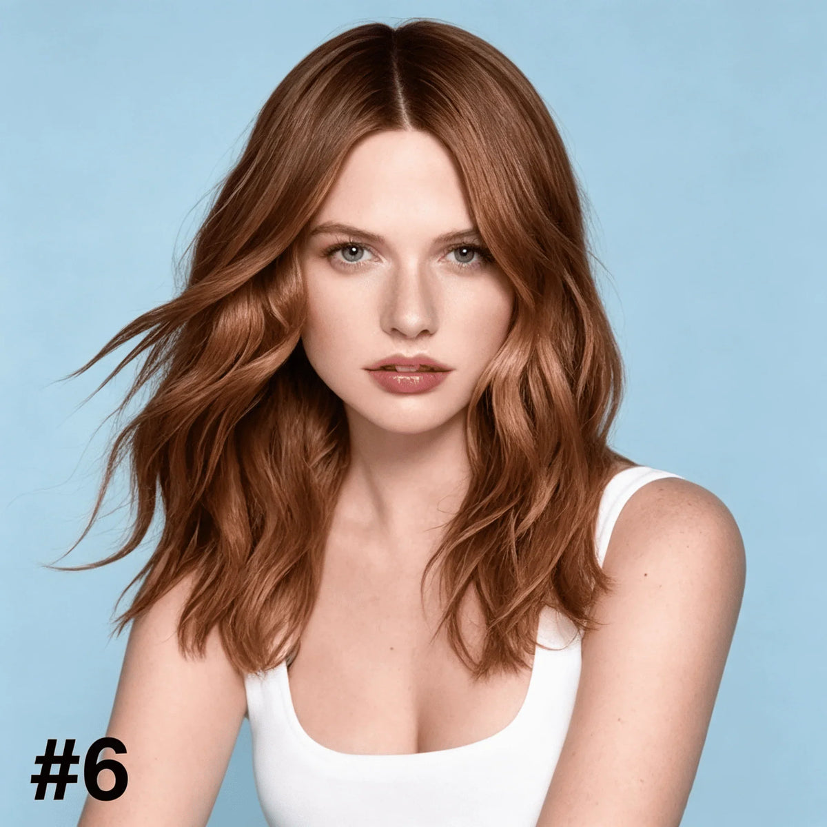 Liora Tape-In Hair Extensions | 100% Virgin Human Hair, Invisible Seamless Blend, 10 Pieces 6