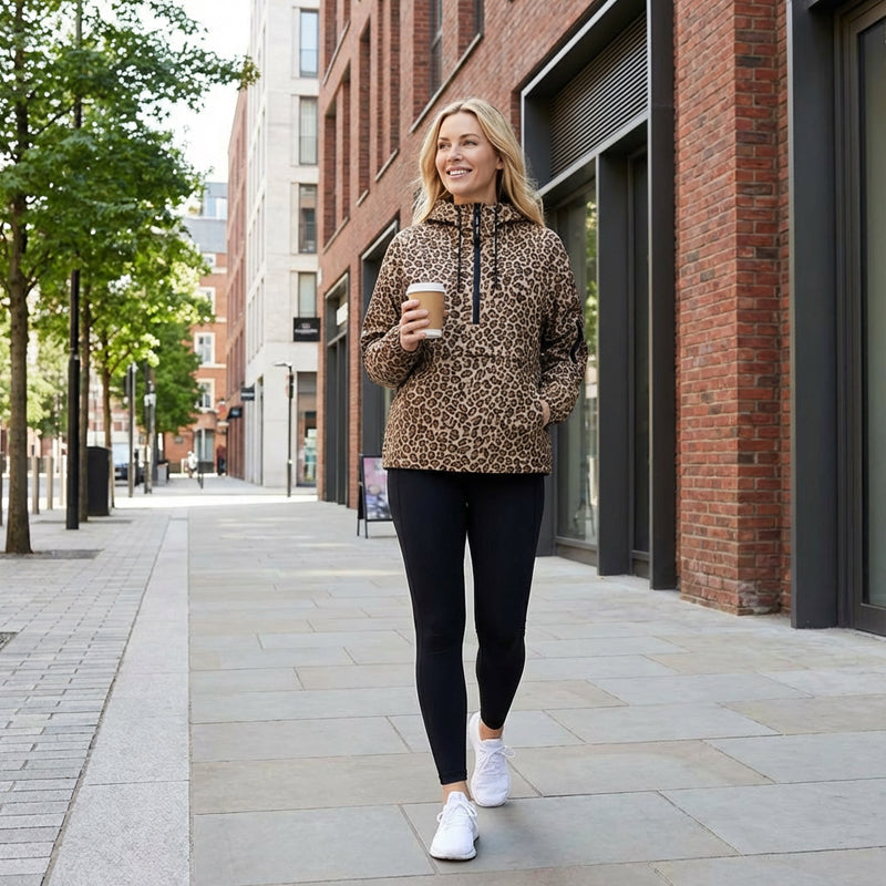 Luna Hooded Jacket | Waterproof, Plush-Lined, Adjustable Waist 5