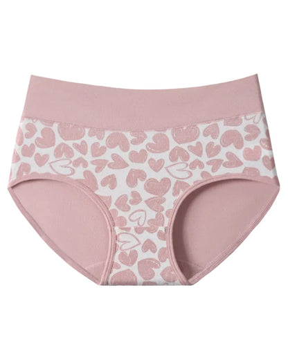 Luna Love Panties | Soft Cotton, High Rise Design, Full Coverage (6 Pack) 4