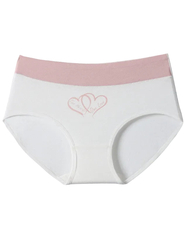 Luna Love Panties | Soft Cotton, High Rise Design, Full Coverage (6 Pack) 8