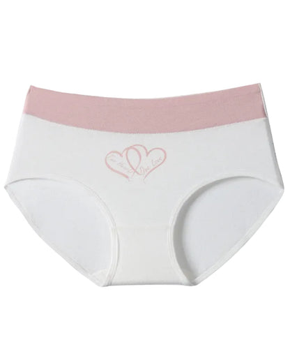 Luna Love Panties | Soft Cotton, High Rise Design, Full Coverage (6 Pack) 8