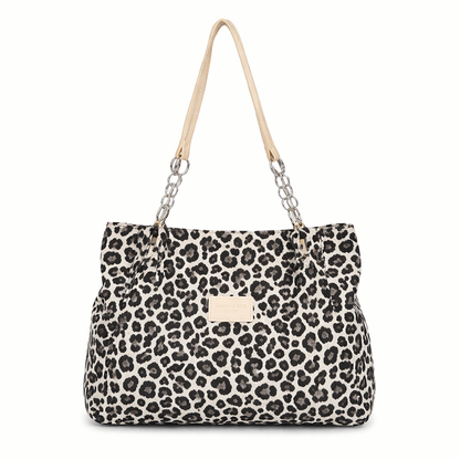 Luxe Leopard Tote | Spacious, Durable Design 7