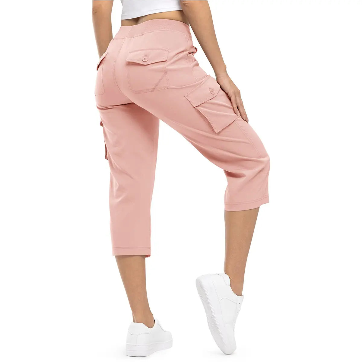 Luxe Women's Capris | Lightweight, Comfortable Fit with Spacious Pockets 12