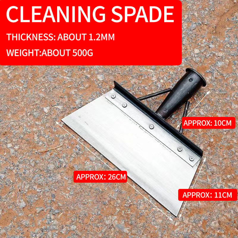 Mighty Cleaning Shovel | Ergonomic Design, Heavy-Gauge Steel 9