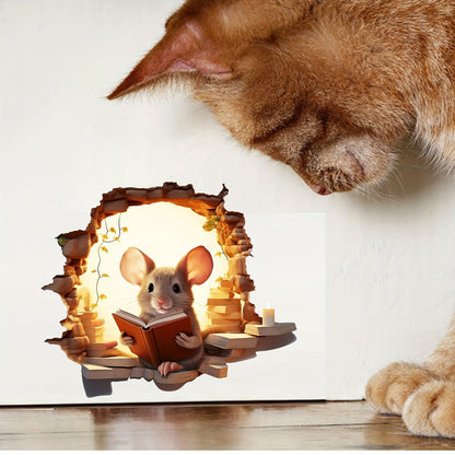 Milo 3D Wall Sticker | Removable, Waterproof Cartoon Design 1