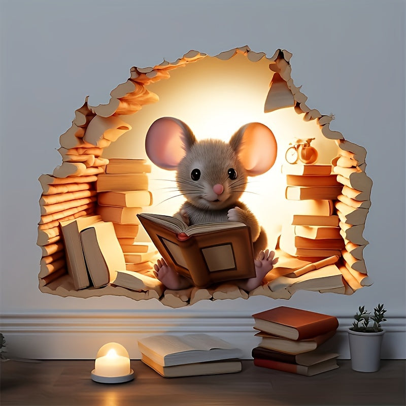 Milo 3D Wall Sticker | Removable, Waterproof Cartoon Design 3