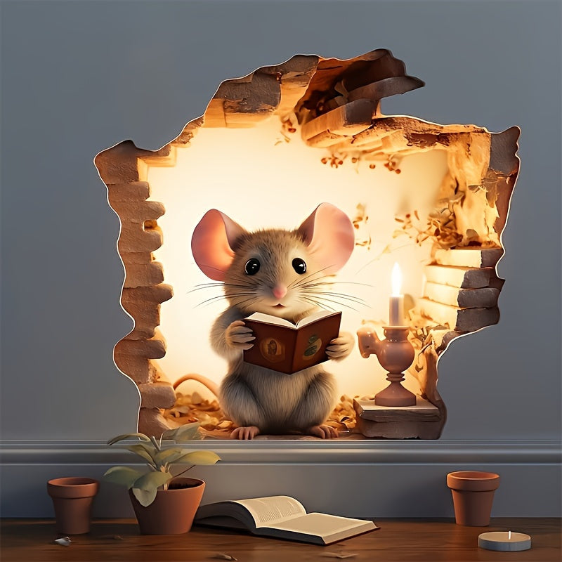 Milo 3D Wall Sticker | Removable, Waterproof Cartoon Design 4
