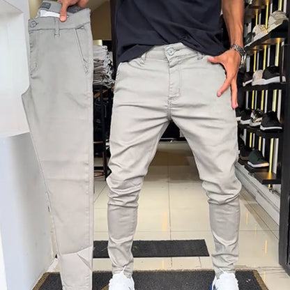 Milo Slim-Fit Pants | Casual Solid Colors 3