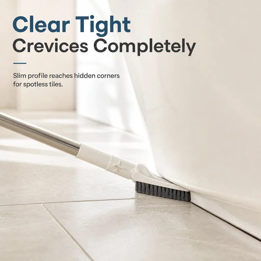 Mira Floor Scrub Brush | Extendable Long Handle, Durable Bristles for Deep Cleaning 4