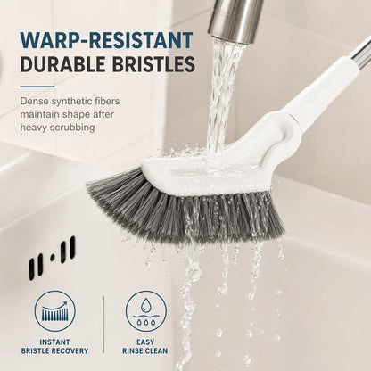 Mira Floor Scrub Brush | Extendable Long Handle, Durable Bristles for Deep Cleaning 6