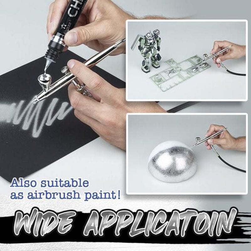 Mira Metallic Marker Pen | High-Gloss Reflective Ink, Multi-Surface Use 2