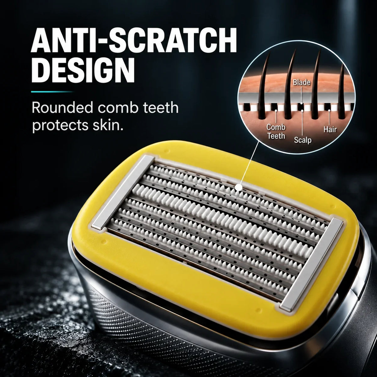 Nexo Bald Head Shaver | High-Precision Blades, Ergonomic Design 2