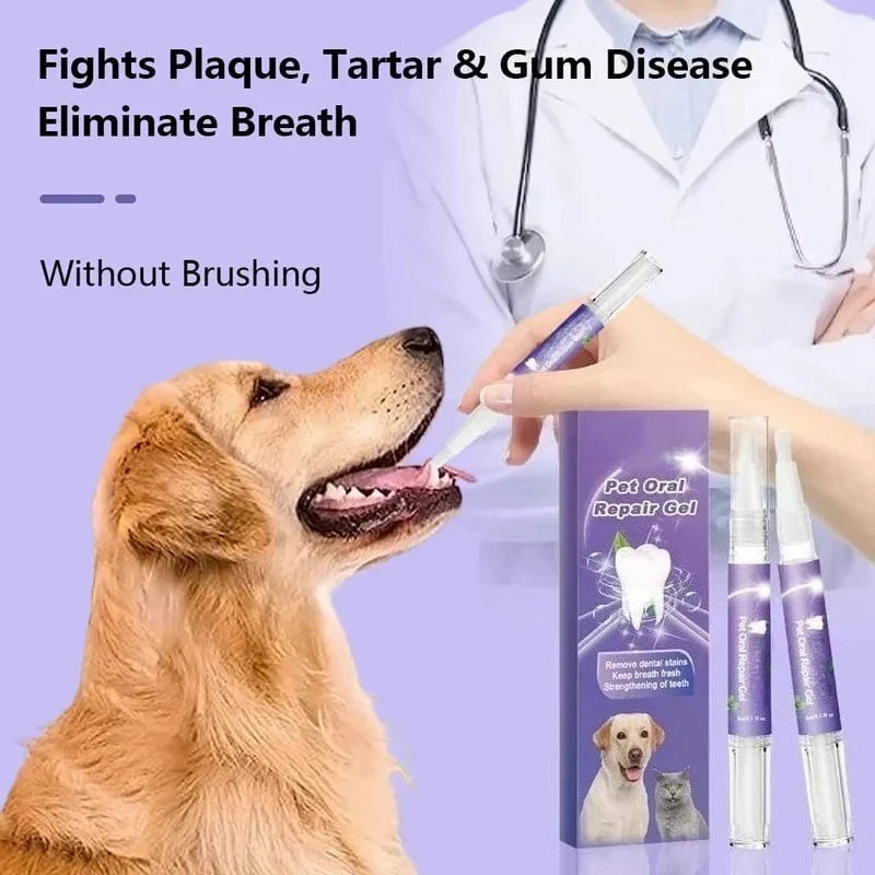Pawfect Oral Repair Gel | Herbal Formula for Dog Dental Cleaning 0
