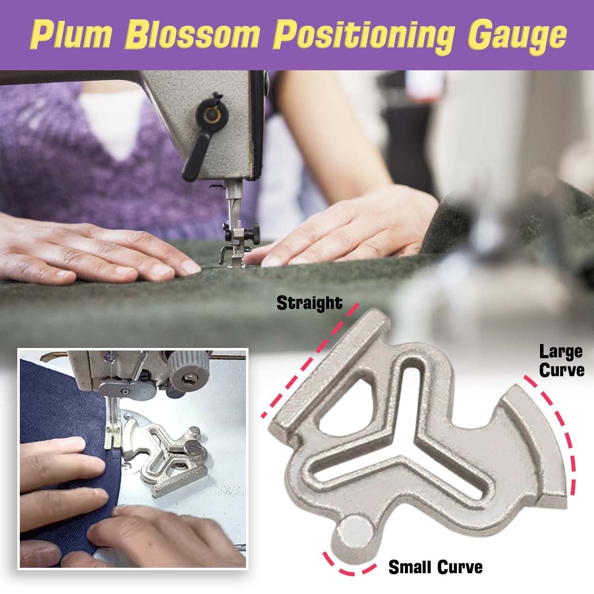 Pixie Positioning Gauge | 3-in-1 Precision Sewing Tool 0