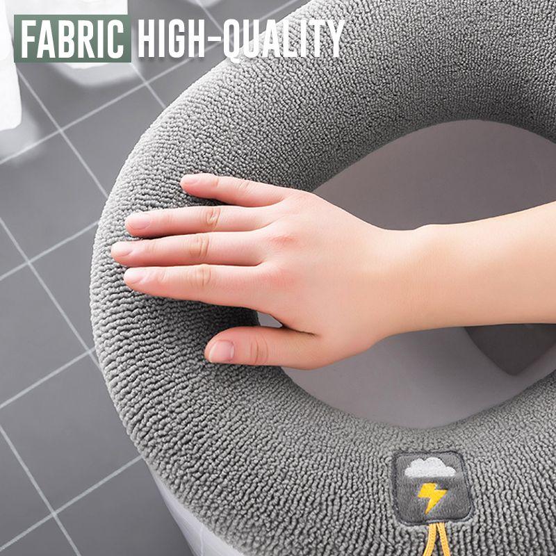 Plush Toilet Pad | Soft, Washable Comfort 4