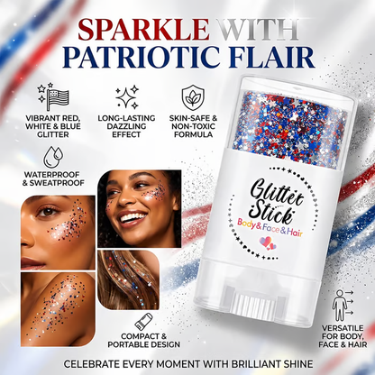 Pride Glitter Stick | Water-Resistant, Non-Toxic, Easy Application 3