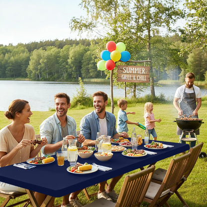 Riley Picnic Table Cloth | Windproof, Tear-Resistant Polyester 2