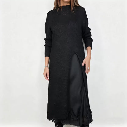 Sable Women's Outfit | Plus Size 2-Piece Set with Lace Accents, Soft Fabric 2