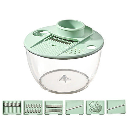 Savor Large Salad Spinner | 9-in-1 Multifunctional with Spacious 5.3 Quart Capacity 0