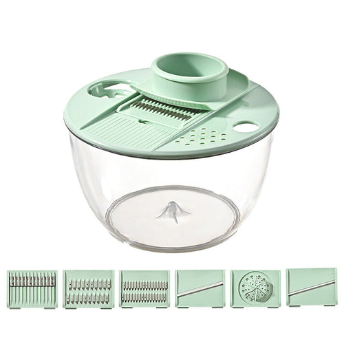 Savor Large Salad Spinner | 9-in-1 Multifunctional with Spacious 5.3 Quart Capacity 0