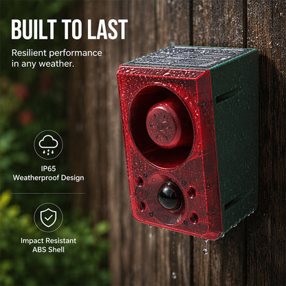 Sentry Solar Security Light | Motion Sensor, Waterproof Outdoor Flood Light with Alarm 6