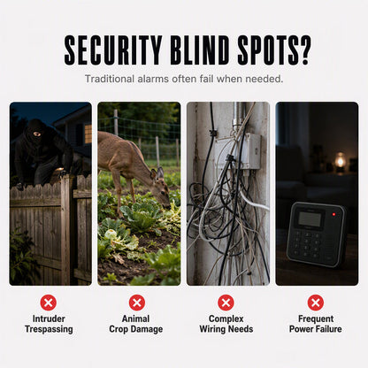 Sentry Solar Security Light | Motion Sensor, Waterproof Outdoor Flood Light with Alarm 7