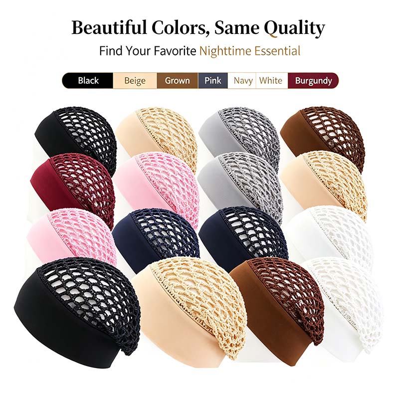 Serena Silk Bonnet Set | Soft, Stretchy Hair Protection for Sleeping 1