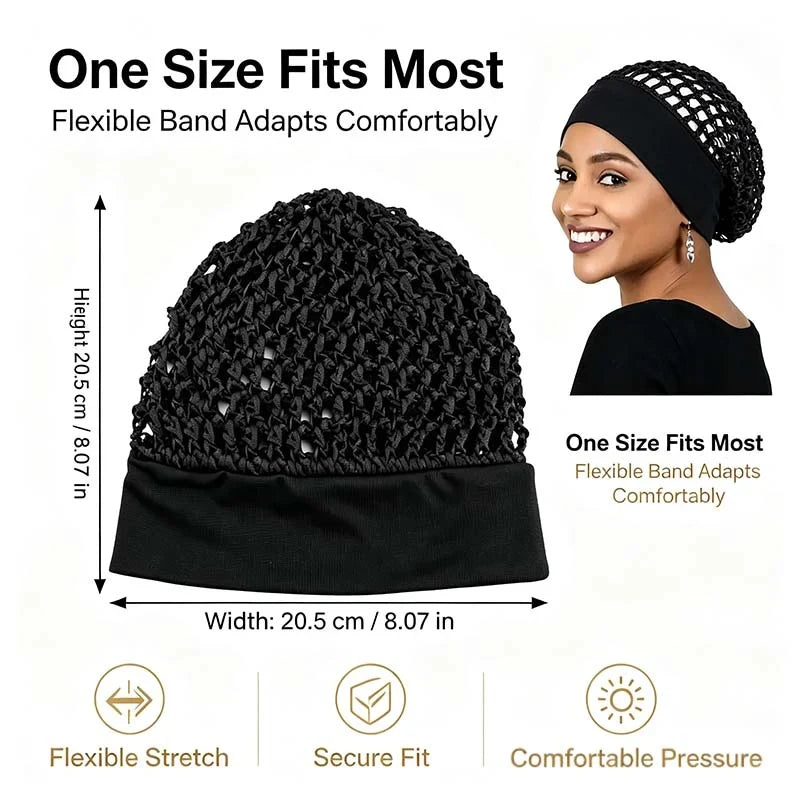 Serena Silk Bonnet Set | Soft, Stretchy Hair Protection for Sleeping 5