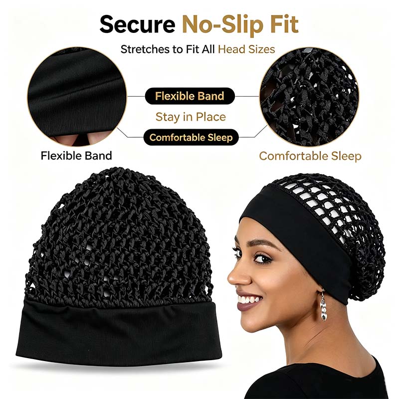 Serena Silk Bonnet Set | Soft, Stretchy Hair Protection for Sleeping 6