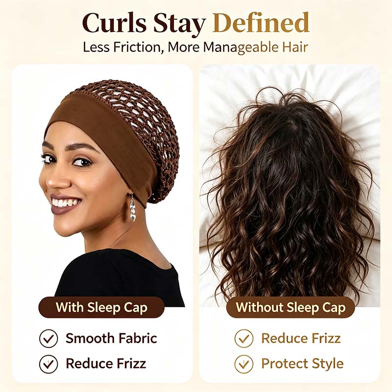 Serena Silk Bonnet Set | Soft, Stretchy Hair Protection for Sleeping 8