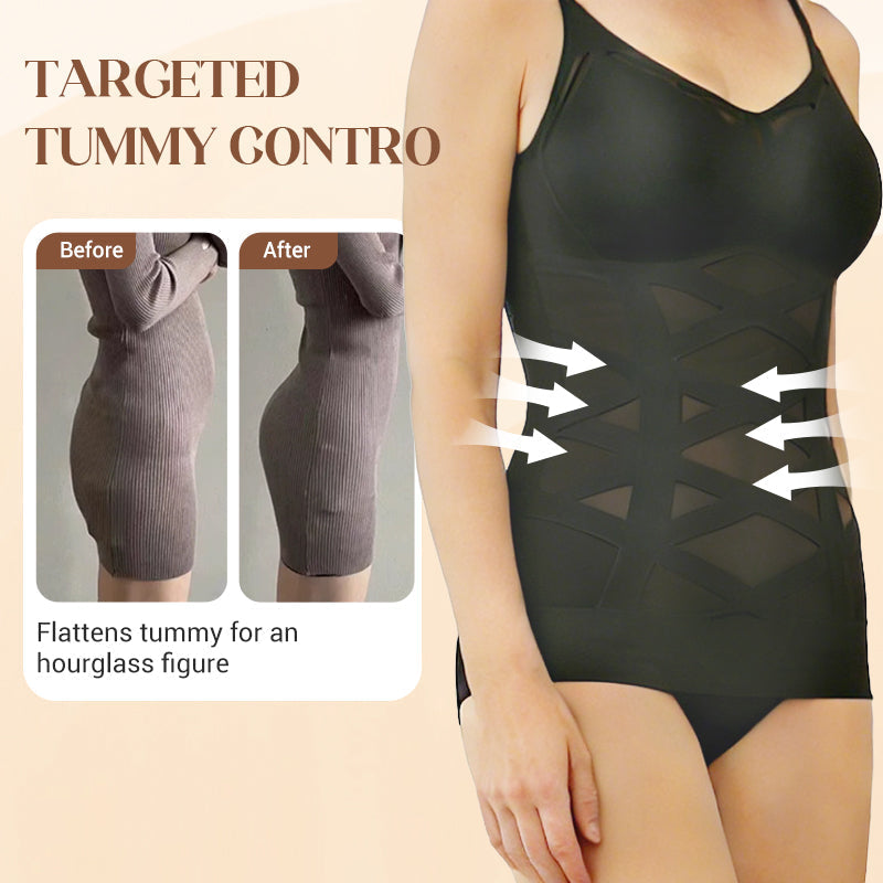 Serene Seamless Camisole | Built-in Bra, Breathable Fabric 2