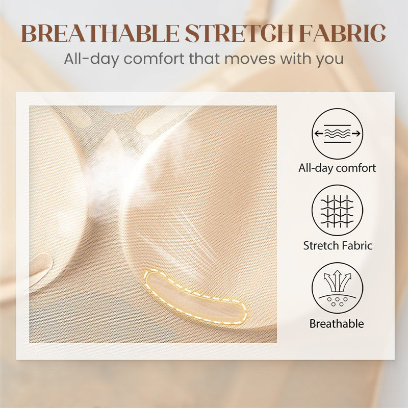 Serene Seamless Camisole | Built-in Bra, Breathable Fabric 7