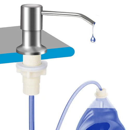 Sierra Kitchen Soap Dispenser | 39-Inch Hidden Tube, Durable Design 0
