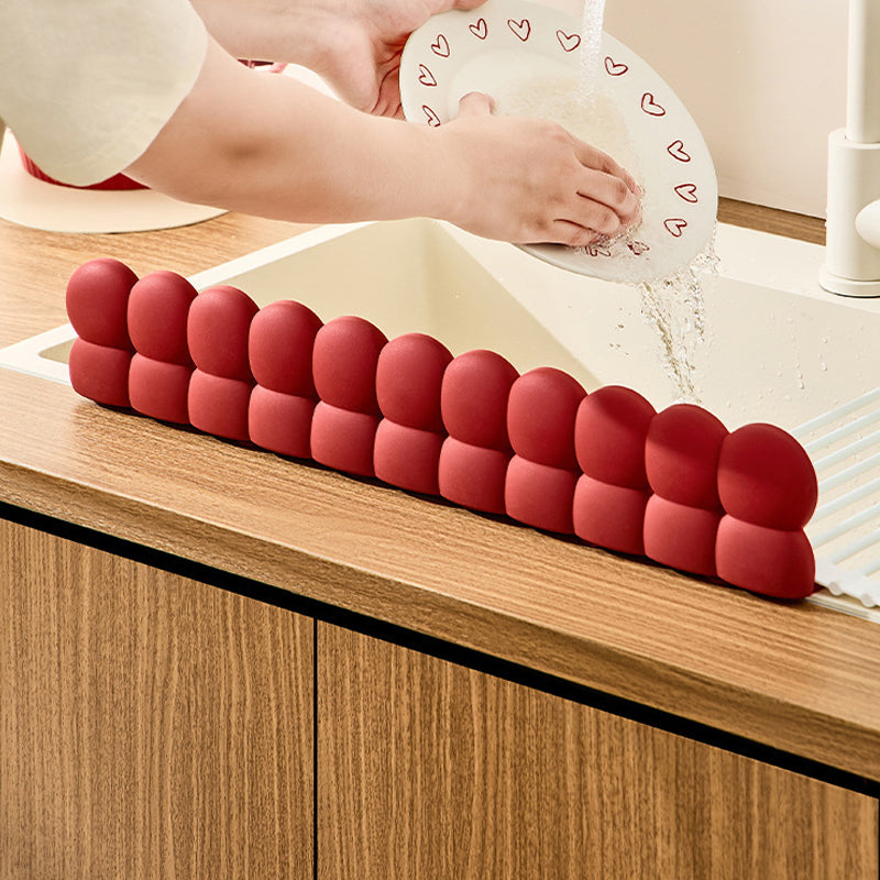 Sileo Sink Splash Guard | Silicone, Suction Cup Base for Kitchen and Bathroom 3