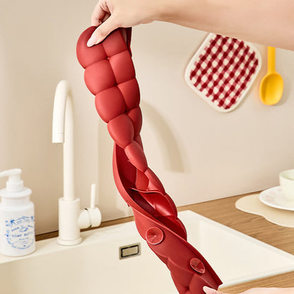 Sileo Sink Splash Guard | Silicone, Suction Cup Base for Kitchen and Bathroom 6