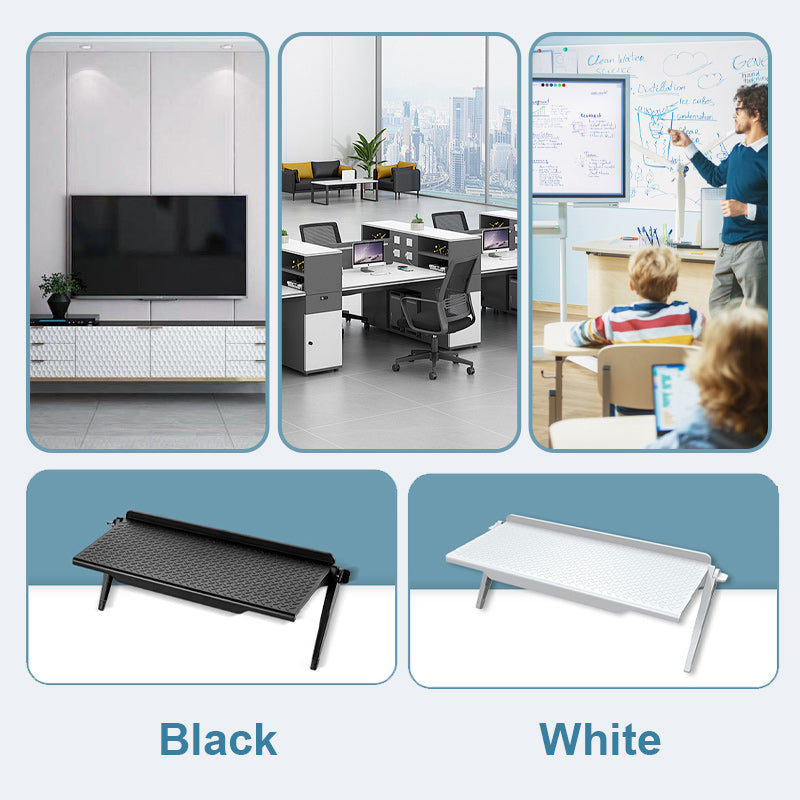 Sirius Floating TV Shelf | Adjustable, Anti-Slip ABS Storage 3