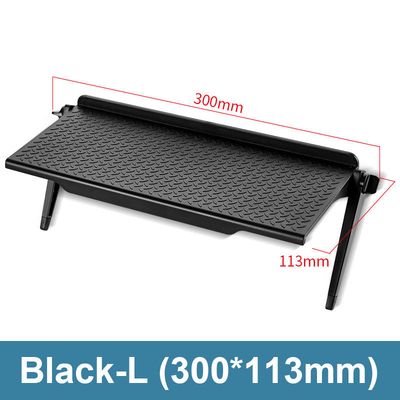 Sirius Floating TV Shelf | Adjustable, Anti-Slip ABS Storage 7