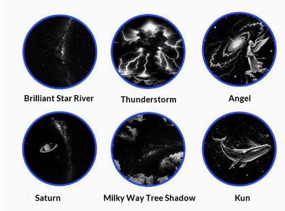 Sirius Galaxy Projector | USB Powered, Touch-Sensitive Night Light 5