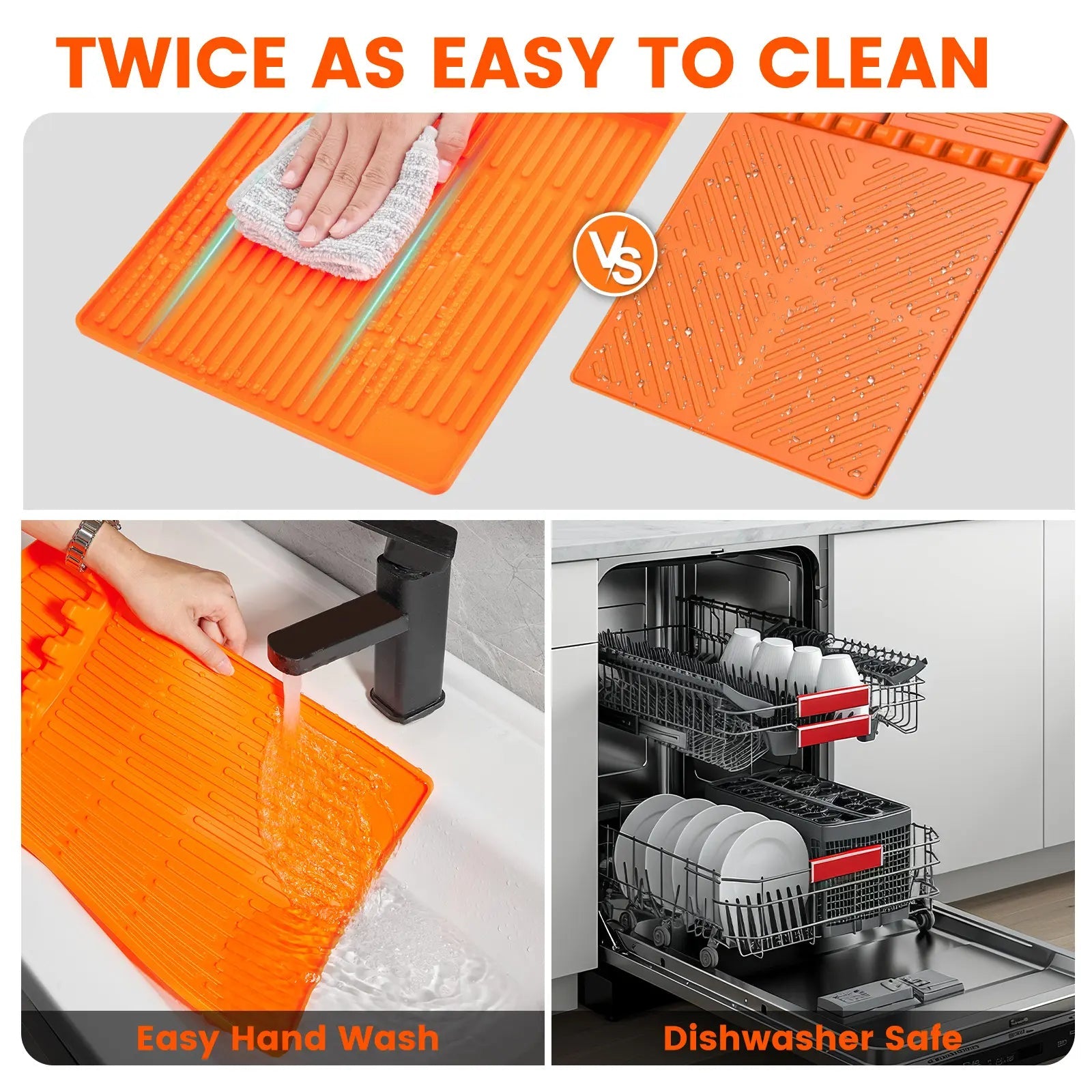 Sizzle Grill Mat | Heat-Resistant, Food-Grade Silicone 4