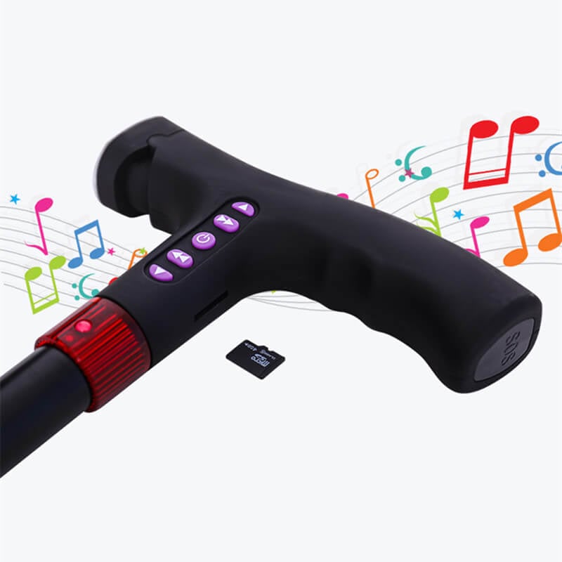 Smarte Cane Guardian | Adjustable Height, Alarm & LED Light 7