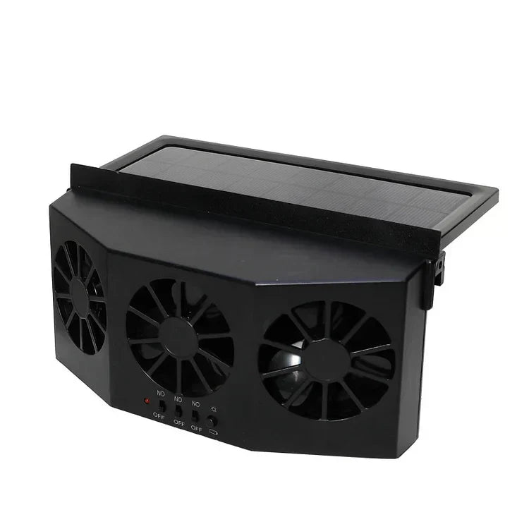 SolaCool Car Window Fan | Solar Powered, Enhanced Air Circulation 10