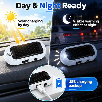 SolaGuard Security Light | Solar-Powered, Wireless LED Flashing Indicator 4