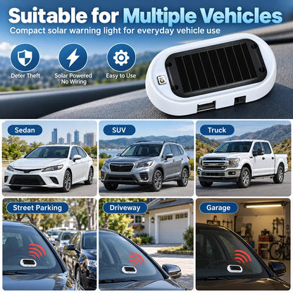 SolaGuard Security Light | Solar-Powered, Wireless LED Flashing Indicator 6